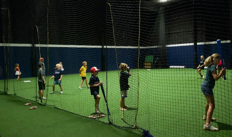 The Hangar at Log Country Cove — indoor batting cages near Austin